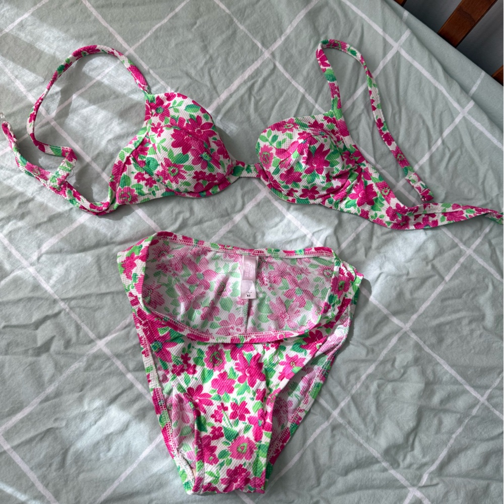 Vintage Victoria secret Floral Bikini
